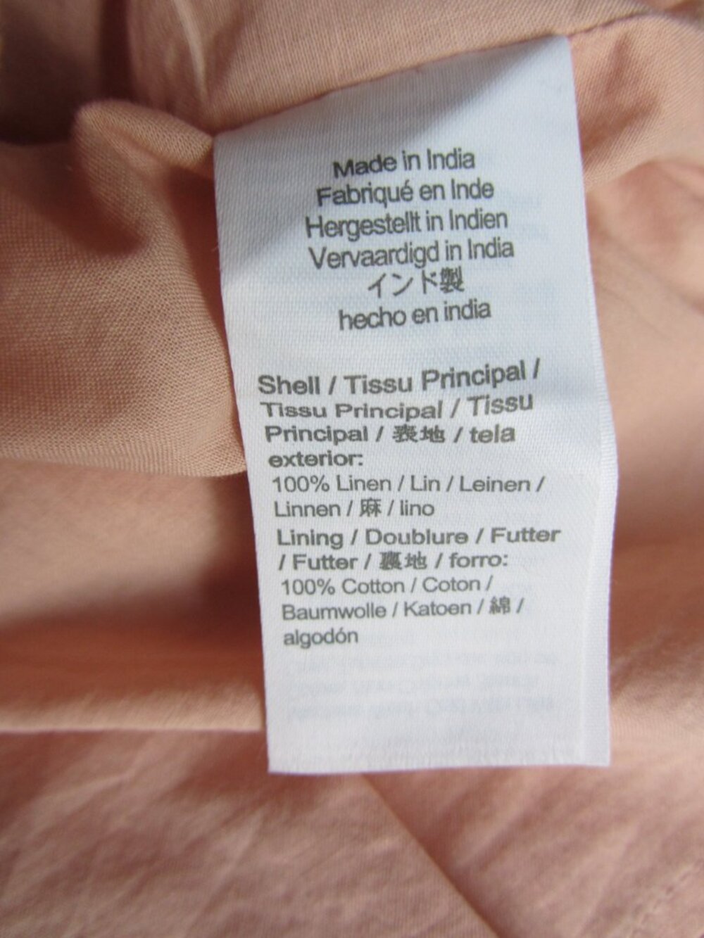 J. Crew Pink Linen Summer Dress - Picture 5 of 5